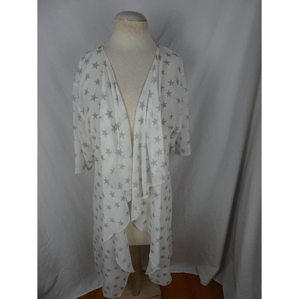 LulaRoe Stars Women Cover Kimono Size S